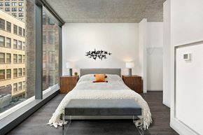 Chicago apartment for rent - Imprint model bedroom
