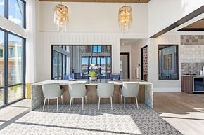 Denton apartment for rent - Dining room with a long table at Alta Denton Station, Texas