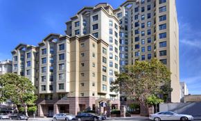 San Francisco apartment for rent - the building in which the hotel is located