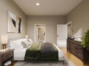 Bethesda apartment for rent - spacious bedroom with oversized closet