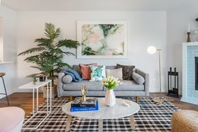 Seattle apartment for rent - Living Room at The Eden, Seattle, WA 