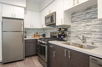 Deluxe stainless-steel appliance packages