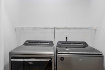 In-unit whirlpool smart washer and dryer