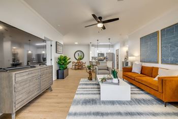 Spacious open layouts