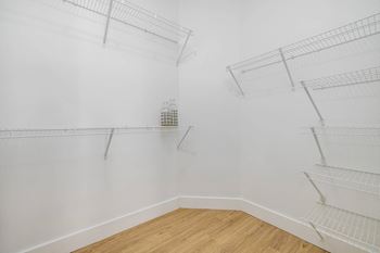 Spacious closets