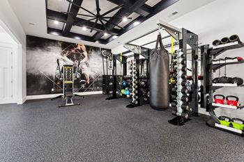 Free weights area