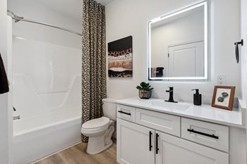 Garden tub in select homes