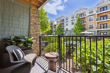 Personal patio or balcony in select homes