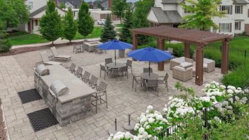 Sundeck with lounge chairs