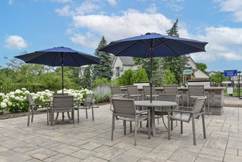 Sundeck with lounge chairs