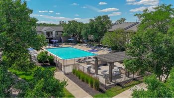 Sparkling swimming pool