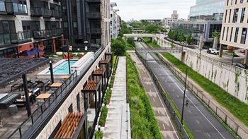 Direct access to greenway