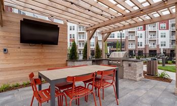 Grilling pavilion