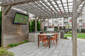 Grilling pavilion