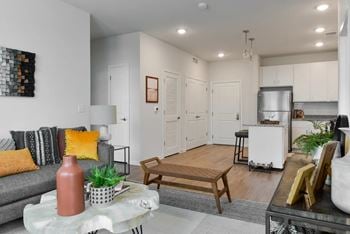 Open-concept floorplan