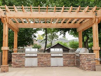 Grilling pavilion