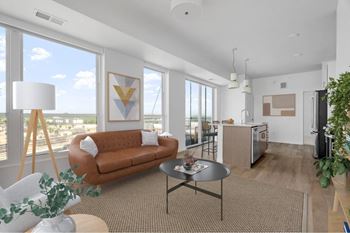 Open-concept floorplans