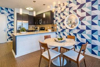 Modern quartz countertops