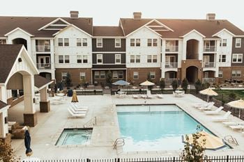 Resort-inspired pool