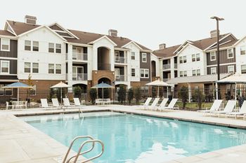 Resort-inspired pool