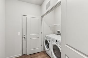 White laundry room