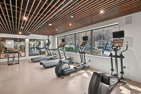 Arlington apartment for rent - Renovated Fitness Center with treadmills and elliptical machines.