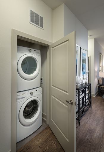 Full-size washer and dryer in every home