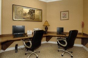 Gainesville apartment for rent - Business Center at Magnolia Place Apartment, Gainesville, FL, 32606