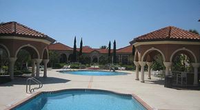 Orlando apartment for rent - Lounge Swimming Pool With Cabana at The Palms Club Orlando Apartments, Orlando