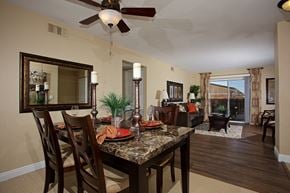 Antioch apartment for rent - a dining room with a table and chairs