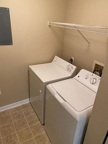 Convenient laundry room