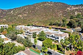 Poway apartment for rent - A mountain with a building in front of it.