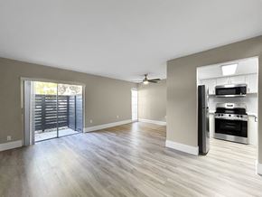 Tampa apartment for rent - Spacious Living Room and Kitchen at The Place at Davis Islands, Tampa, FL