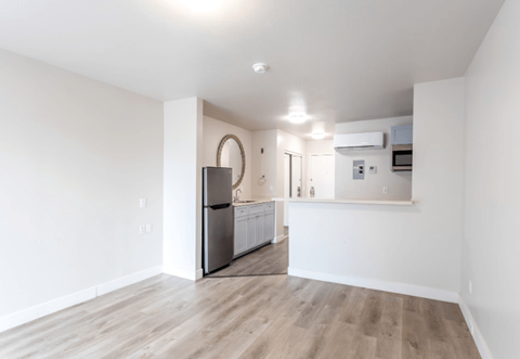 Floor plan for studio, 1 bath, 274 sqft