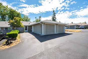 Attached garage