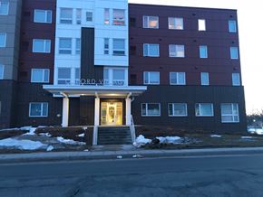 Hopkins apartment for rent - A building with the name "ORD VI" on the front.