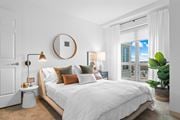 Quincy apartment for rent - Plush bedroom carpeting at The Amelia Apartments in Quincy, MA