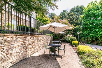 Outdoor shaded patio