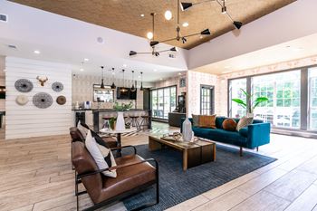 Clubhouse lounge