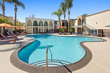 Resort-style pool at veranda la mesa in la mesa, ca 91942