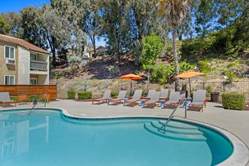 Resort-style pool at veranda la mesa in la mesa, ca 91942