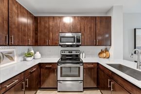 Lisle apartment for rent - Updated Kitchen at Avant at the Arboretum Apartments in Lisle, IL 60532