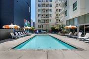 Los Angeles apartment for rent - Resort Style Outdoor Pool at G12 Apartments in Los Angeles, CA 90015