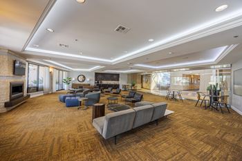 Resident cafe lounge at the rays at vegas towers in las vegas, nv 89119