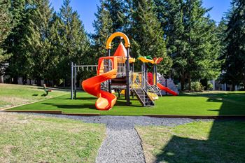 Onsite playground at brackett apartments in edmonds, wa 98020