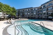 Raleigh apartment for rent - Resort Style Pool at The Tribute Apartments in Raleigh, NC 27612