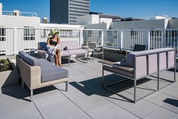 Rooftop patio