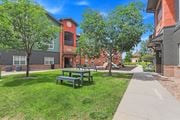 Littleton apartment for rent - our apartments have a spacious courtyard with picnic tables at Apartments at Switchback on Platte Apartments, Littleton