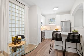 Plano apartment for rent - Mission Gate Model Kitchen Dining at Mission Gate, Texas