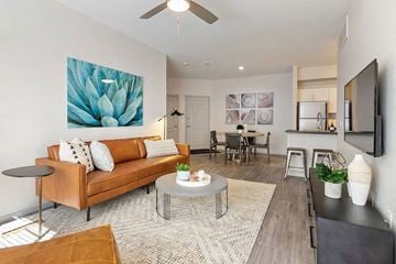 Phoenix apartment for rent - a living room with a couch and a table